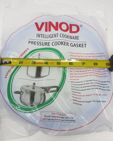 Gasket Sealing Ring for Vinod 5 Liter Pressure Cooker & Junior Pan