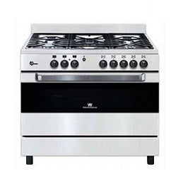 WHITE WESTINGHOUSE WPGFT9055CMW GAS COOKING RANGE 220V