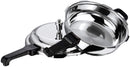 Vinod Senior Splendid Stainless Steel Sandwich Bottom Pressure Pan 4.5 Liters