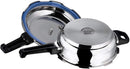 Vinod Senior Splendid Stainless Steel Sandwich Bottom Pressure Pan 4.5 Liters